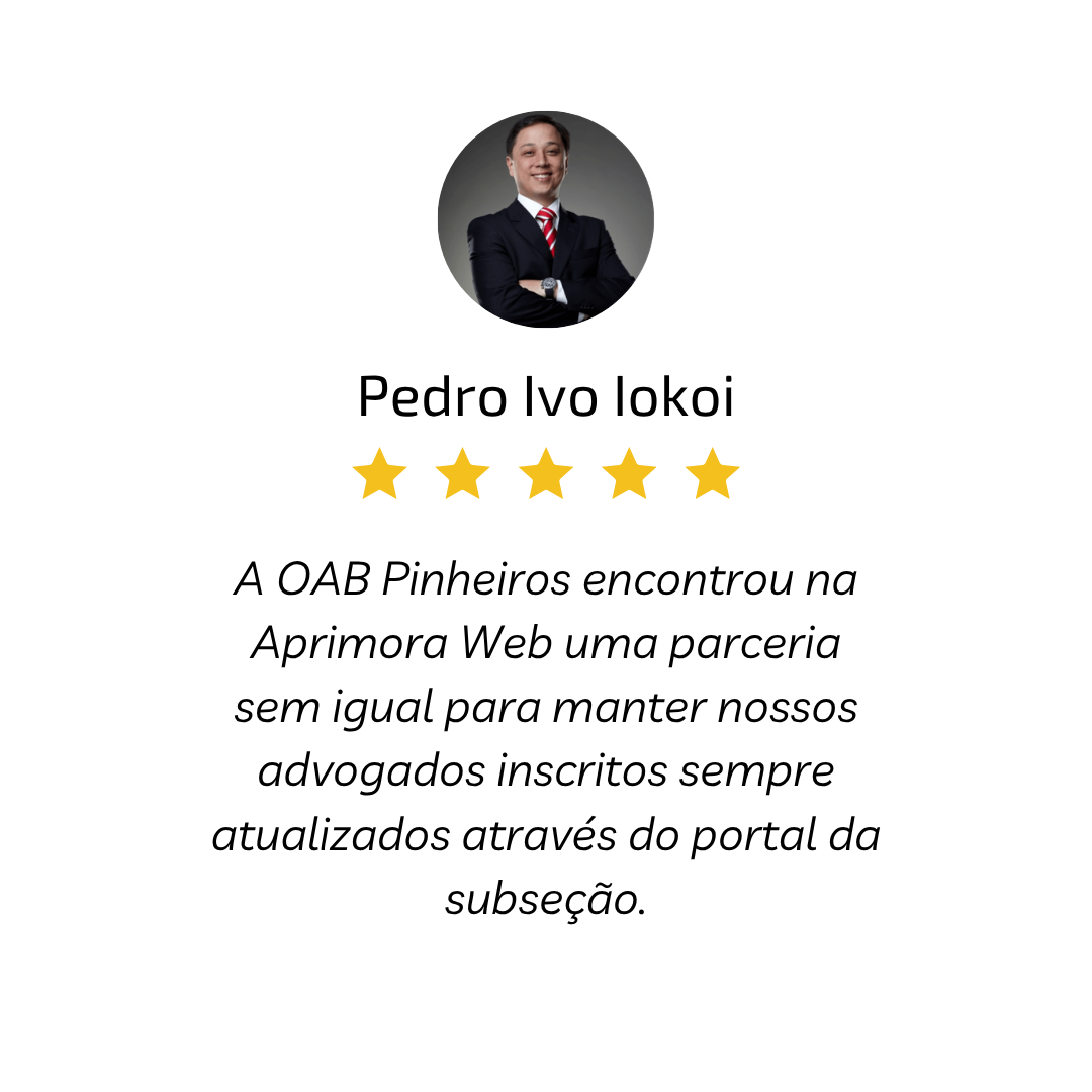 Depoimento de Pedro Ivo Iokoi